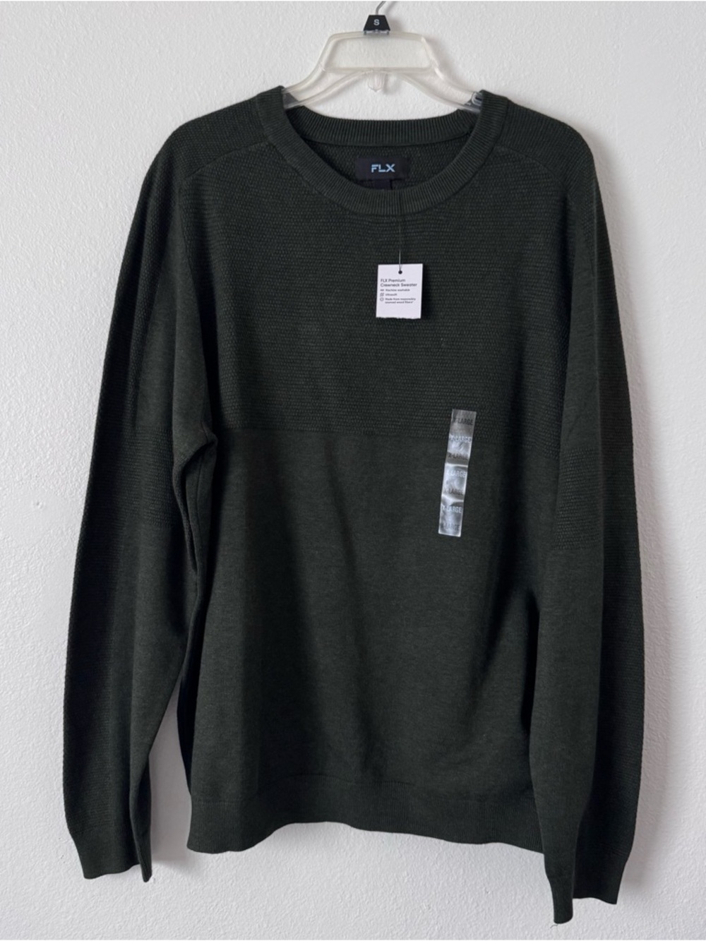 FLX premium crewneck sweater Dark Green